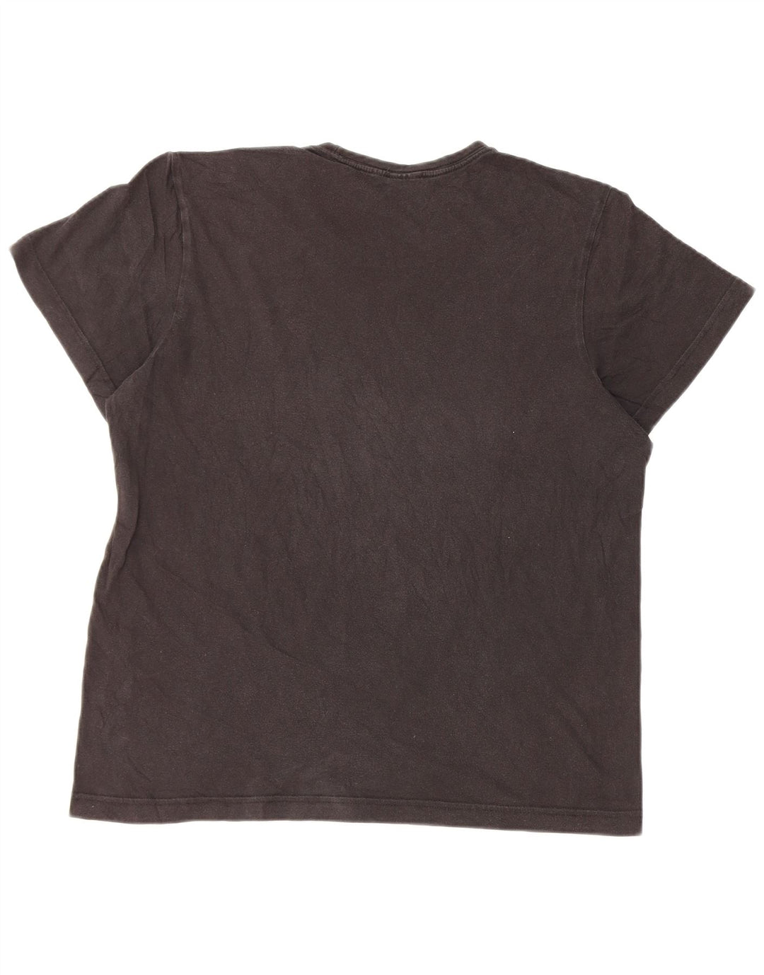 Adidas Mens Graphic T-Shirt Top Medium Black Cotton