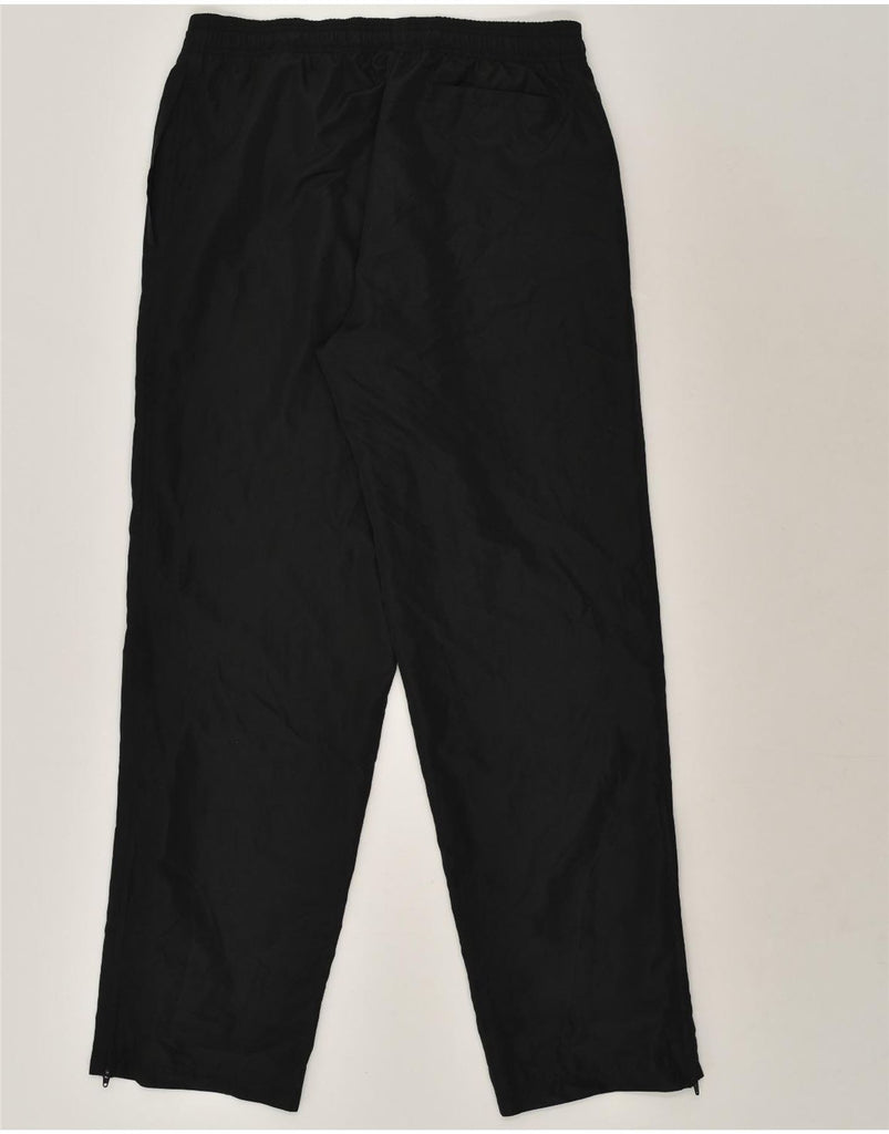 REEBOK Mens Tracksuit Trousers Medium Black Polyester | Vintage Reebok | Thrift | Second-Hand Reebok | Used Clothing | Messina Hembry 