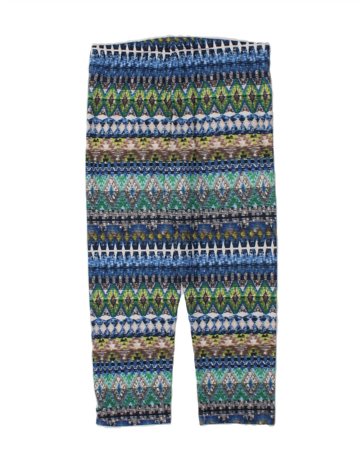 GUY LAROCHE Girls Leggings 9-10 Years Multicoloured Argyle/Diamond Vintage Guy Laroche and Second-Hand Guy Laroche from Messina Hembry 