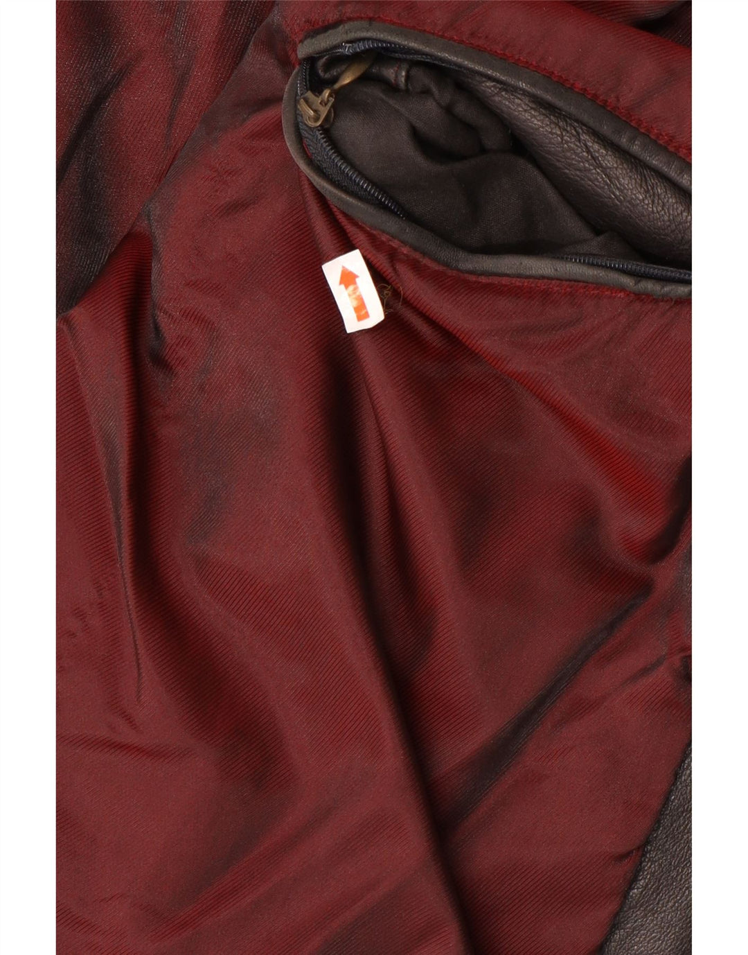 Liberty Mens Leather Jacket IT 54 2XL Brown Leather