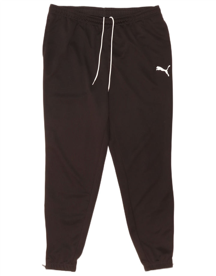 Puma Mens Tracksuit Trousers Joggers XL  Black Polyester