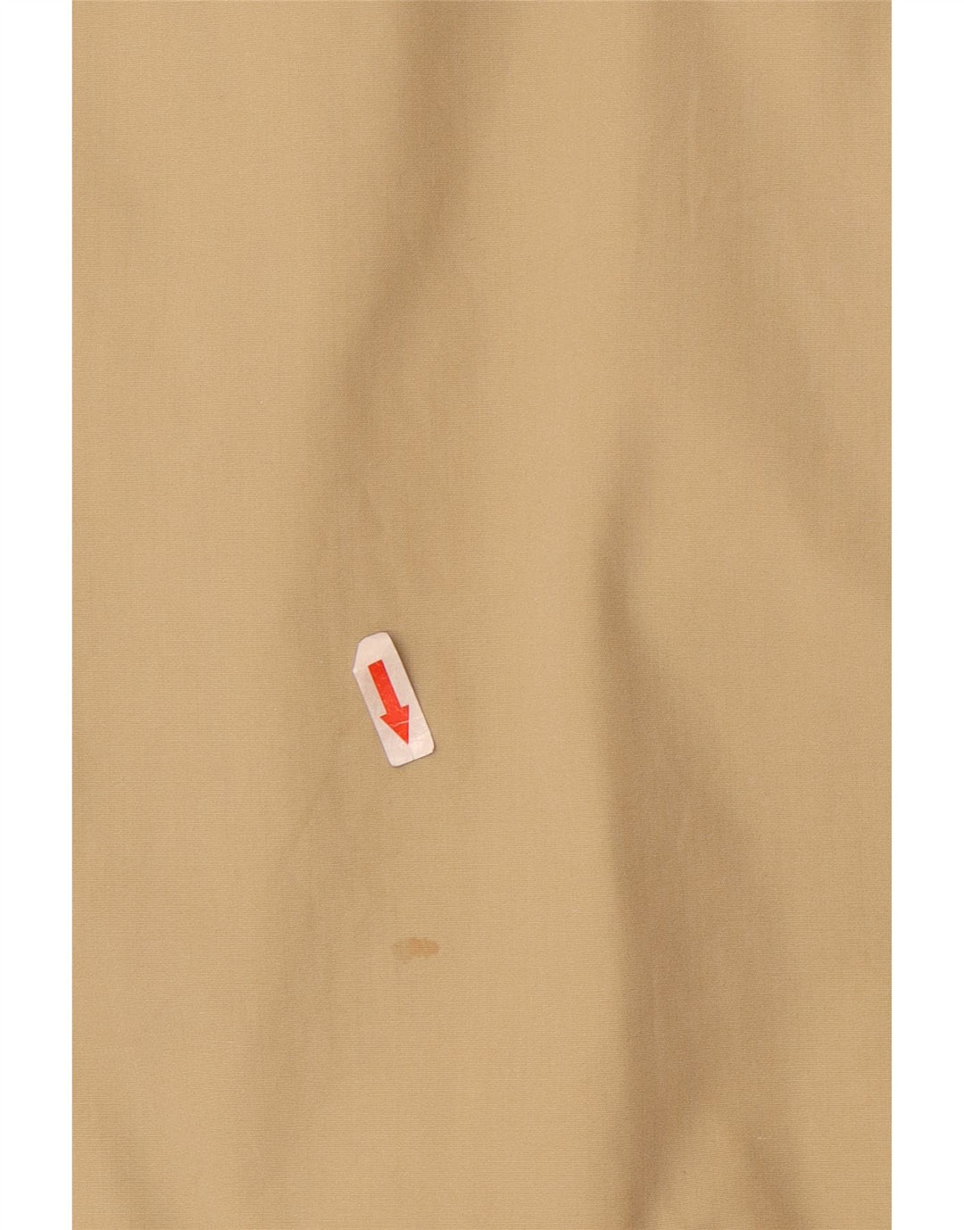 Fila Mens Hooded Windbreaker Jacket IT 52 XL Beige Polyester