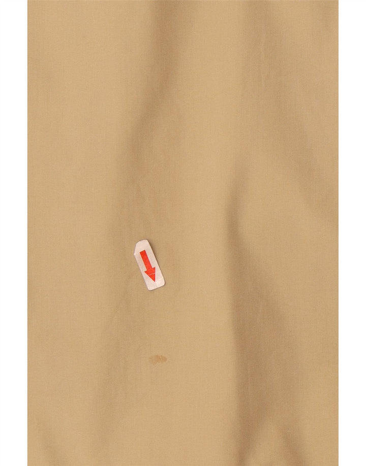 Fila Mens Hooded Windbreaker Jacket IT 52 XL Beige Polyester