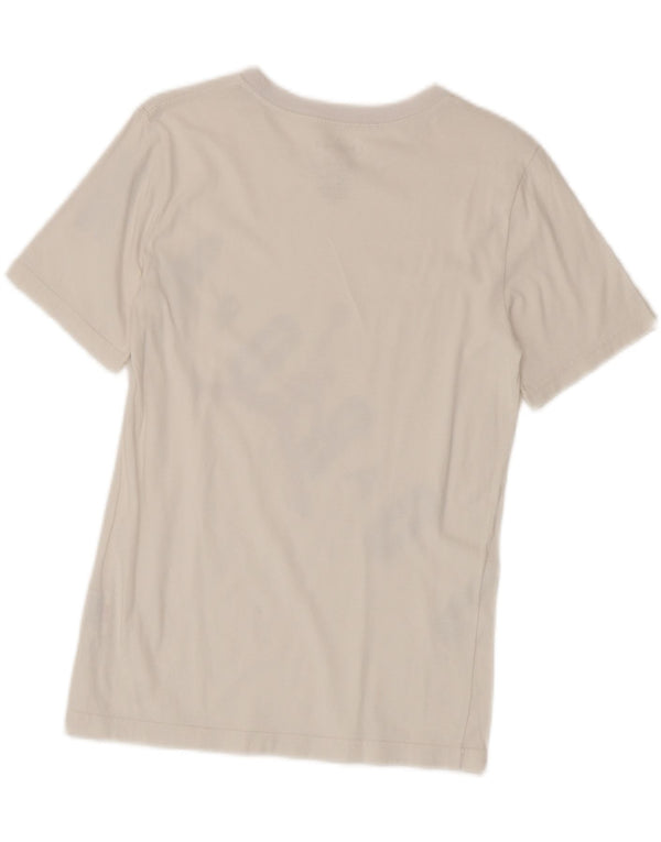 Jordan Boys Graphic T-Shirt Top 12-13 Years White Cotton