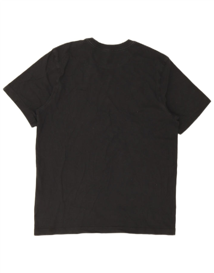 Nike Mens Graphic T-Shirt Top Medium Black Cotton