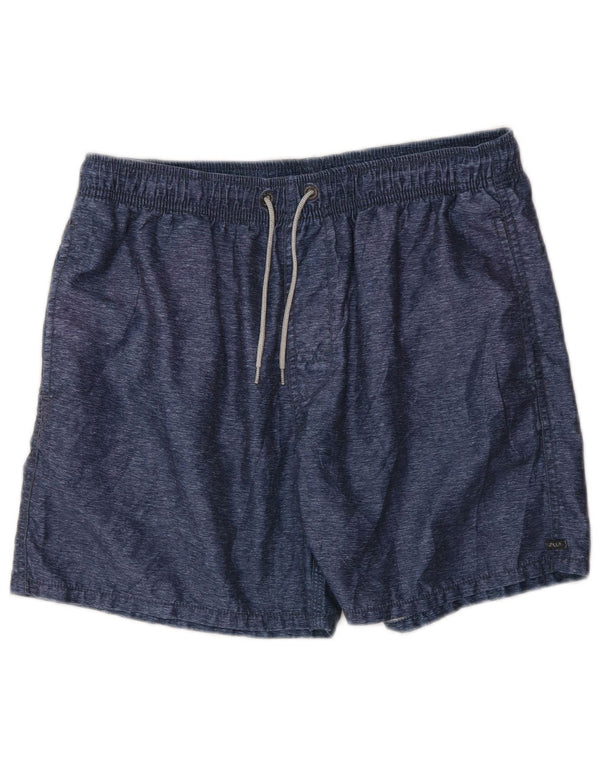 Rip Curl Mens Swimming Shorts Small Navy Blue Polyester