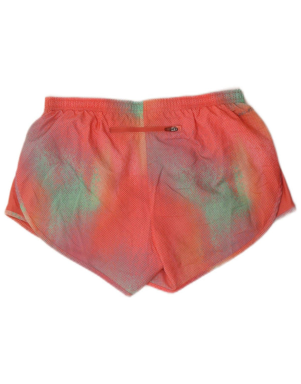 Nike Womens Dri Fit Sport Shorts UK 10 Small Multicoloured Tie Dye