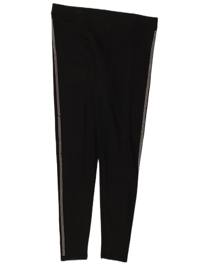 Marks & Spencer Womens Leggings UK 18 XL Black Viscose