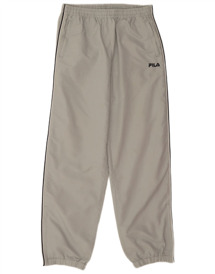 Fila Mens Graphic Tracksuit Trousers Joggers Large  Green Polyester