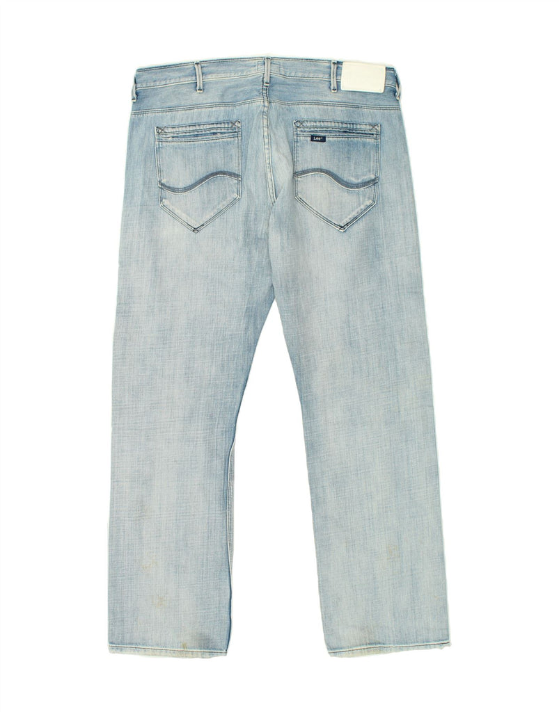 LEE Mens Straight Jeans W36 L32 Blue | Vintage Lee | Thrift | Second-Hand Lee | Used Clothing | Messina Hembry 