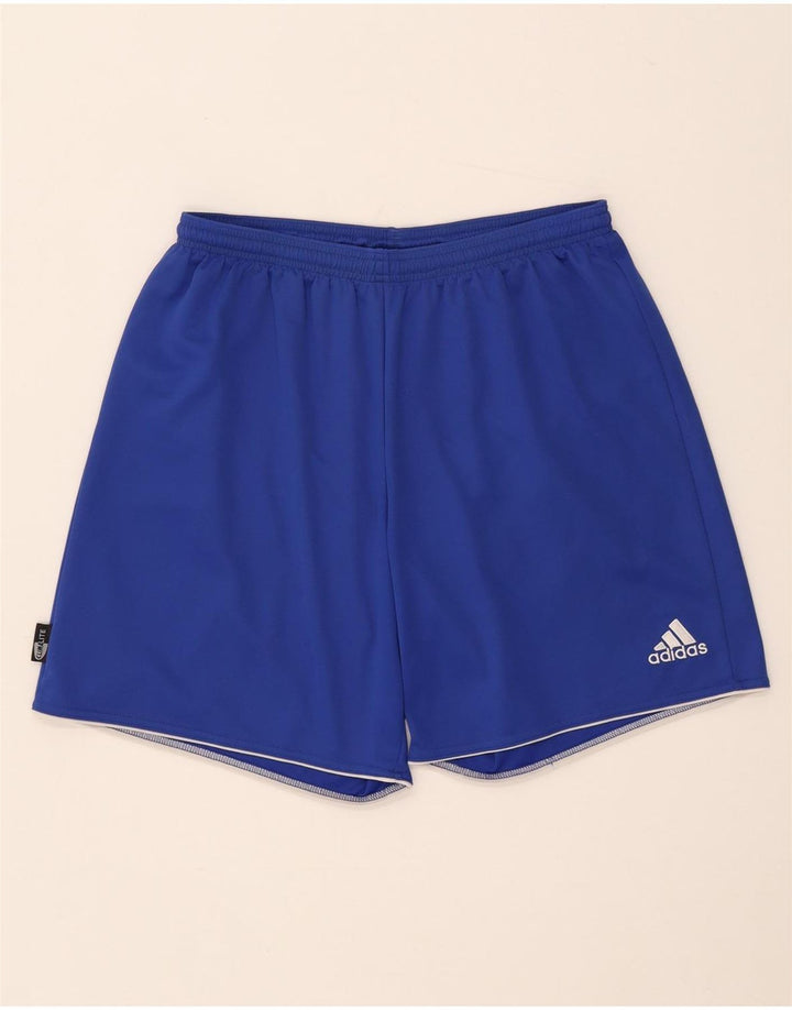 Adidas Mens Sport Shorts Large  Blue Polyester