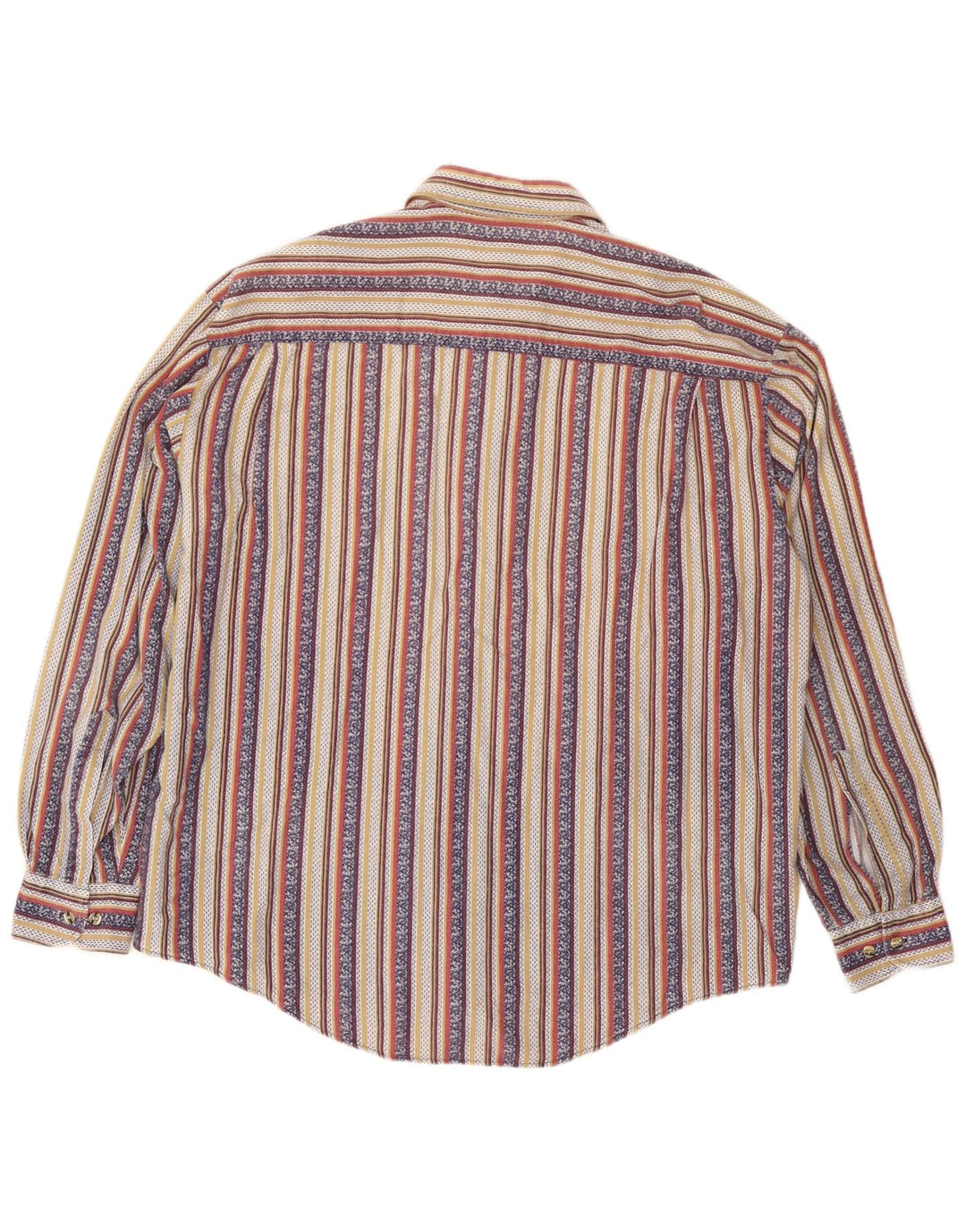 HENRY MORELL Mens Shirt Size 43/44 XL Multicoloured Striped