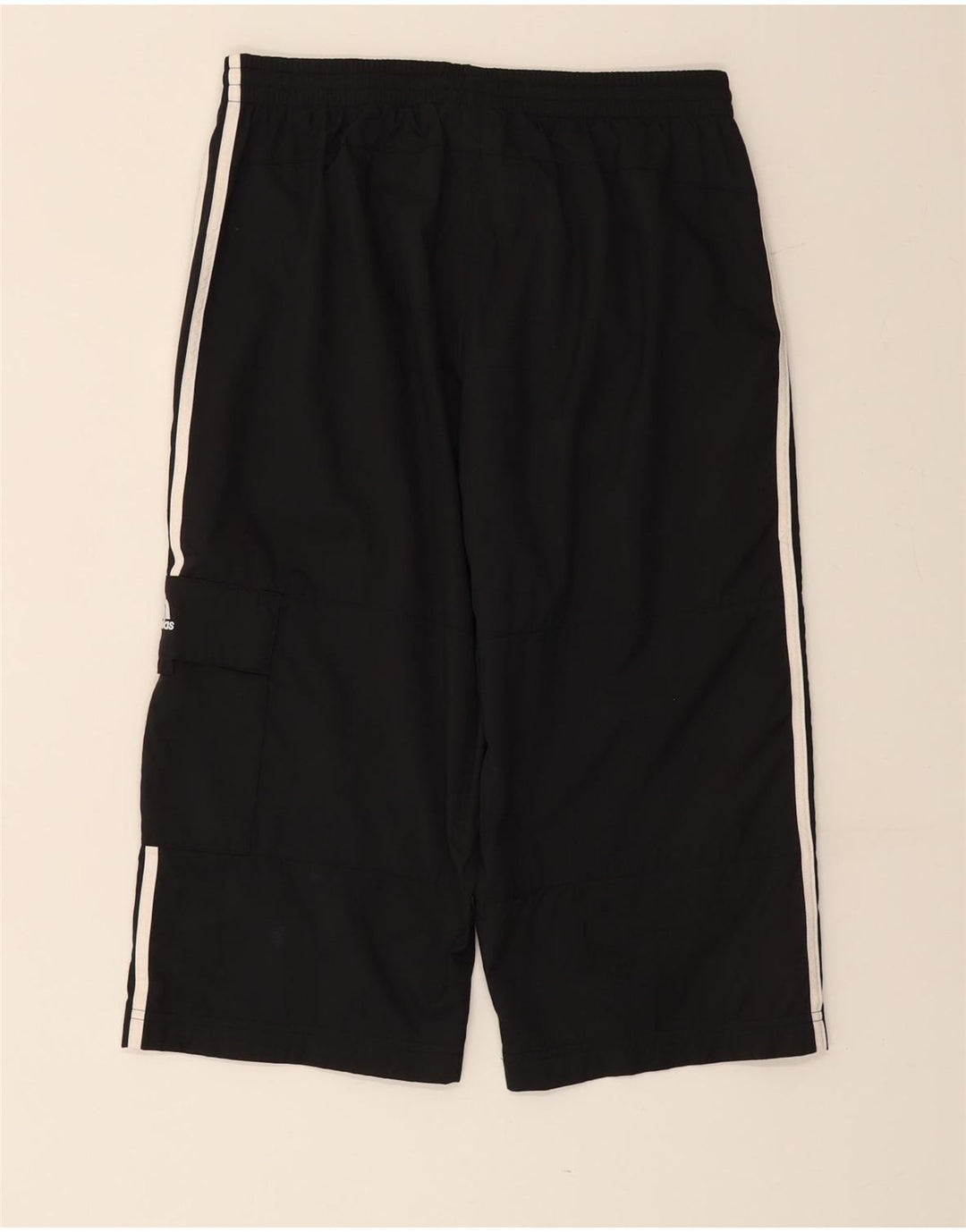 ADIDAS Mens Bermuda Sport Shorts Medium  Black Polyester