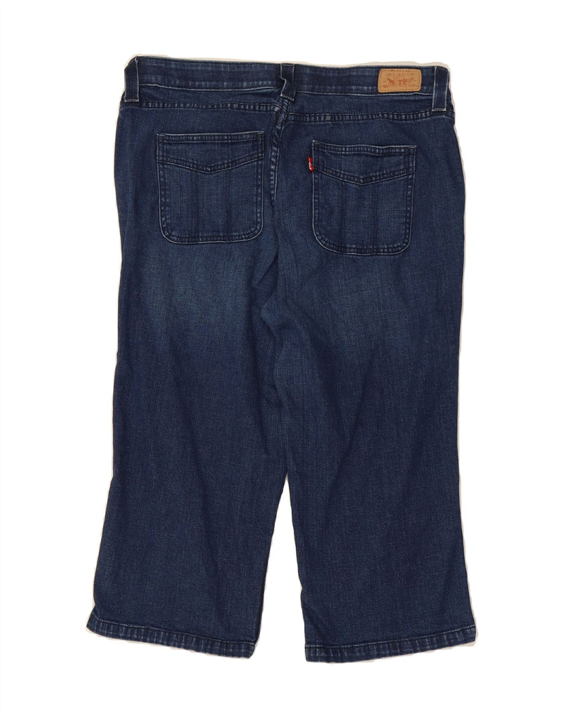 LEVI'S Womens High Rise Capri Jeans US 16 2XL W34 L20 Blue Cotton Vintage Levi's and Second-Hand Levi's from Messina Hembry 