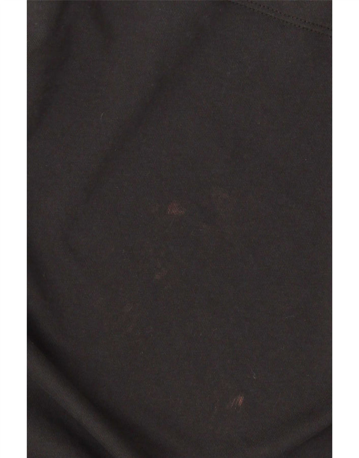 Nike Mens Dri Fit T-Shirt Top Large Black Cotton