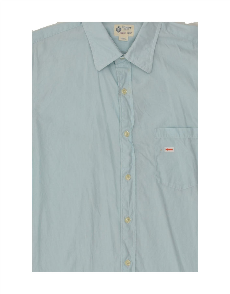 J. CREW Mens Shirt Medium Blue Cotton | Vintage J. Crew | Thrift | Second-Hand J. Crew | Used Clothing | Messina Hembry 