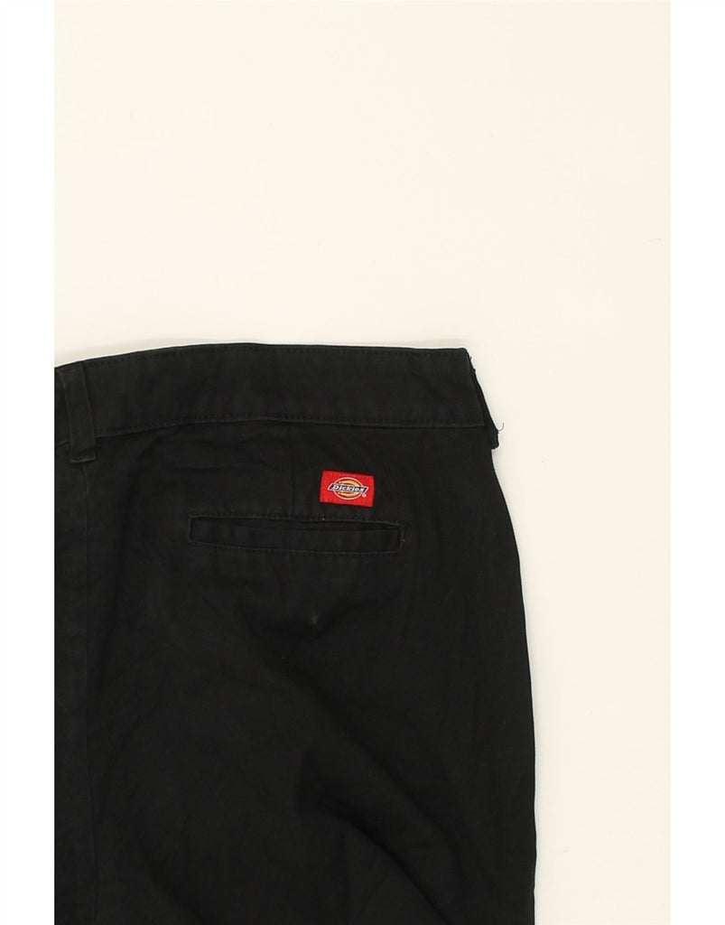 DICKIES Womens Skinny Chino Trousers US 16 2XL W34 L30 Black Cotton | Vintage Dickies | Thrift | Second-Hand Dickies | Used Clothing | Messina Hembry 