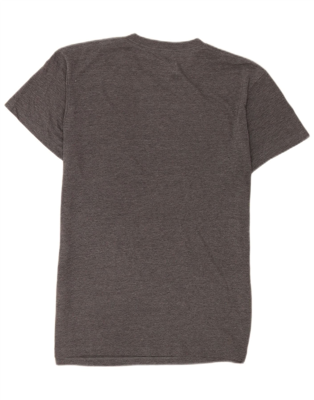Vans Mens Custom Fit T-Shirt Top Medium Grey Flecked Cotton