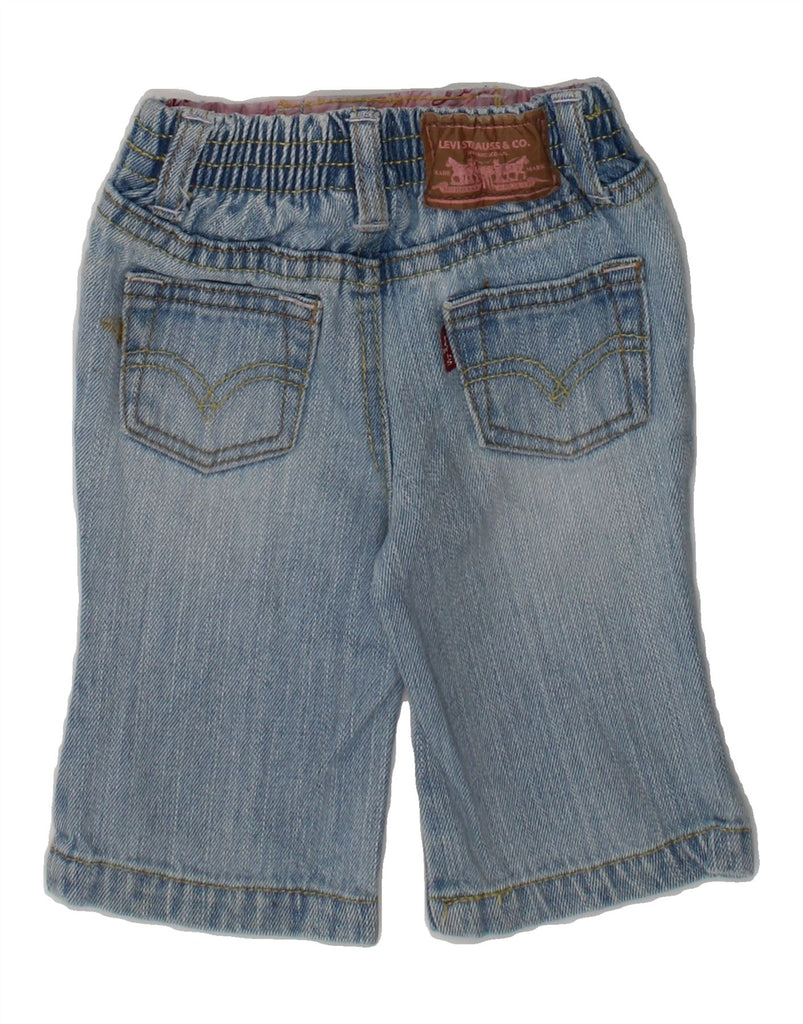 LEVI'S Baby Girls 517 Flare Bootcut Jeans 3-6 Months W18 L7 Blue Cotton | Vintage Levi's | Thrift | Second-Hand Levi's | Used Clothing | Messina Hembry 