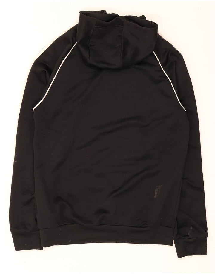 Adidas Mens Hoodie Jumper XS Black Polyester