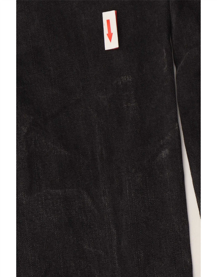 Chaps Womens Straight Jeans US 6 Medium W30 L30 Grey Cotton