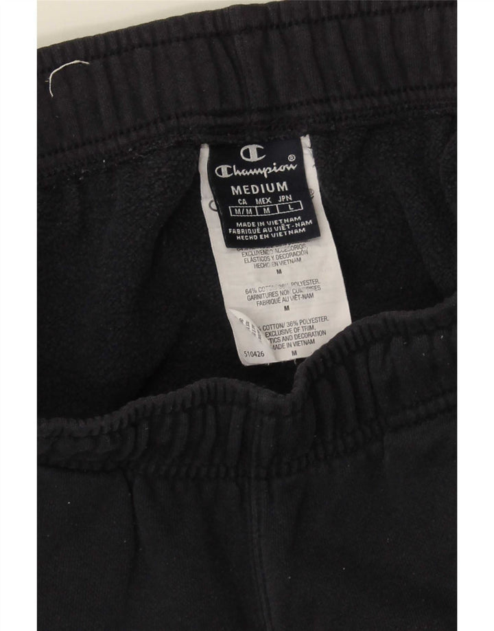 Champion Mens Crop Tracksuit Trousers Medium  Navy Blue Cotton