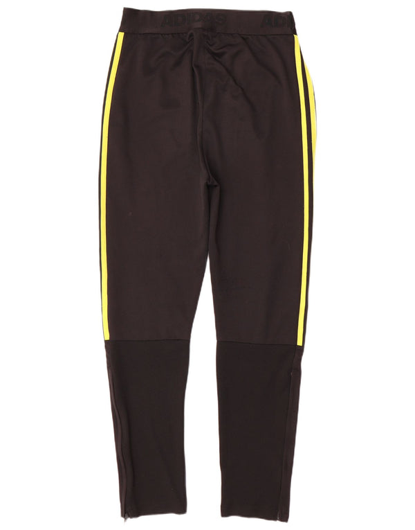 Adidas Boys Aeroready Graphic Tracksuit Trousers 13-14 Years  Black