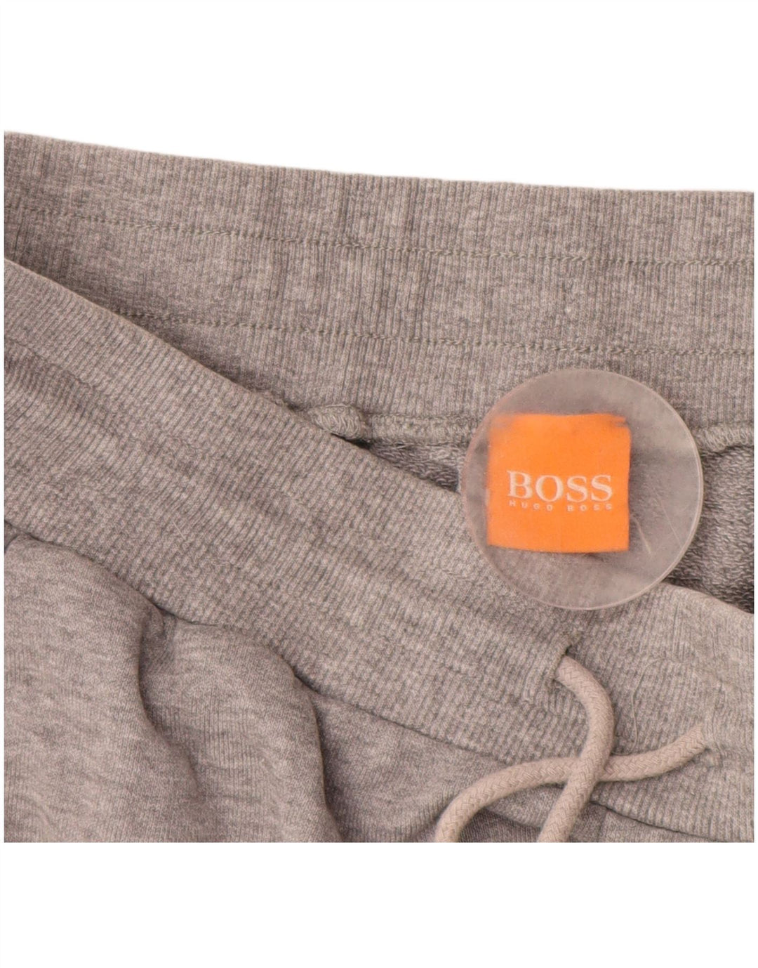 HUGO BOSS Mens Tracksuit Trousers Joggers Medium  Grey Cotton