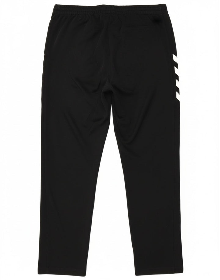 Hummel Mens Tracksuit Trousers Large Black Polyester