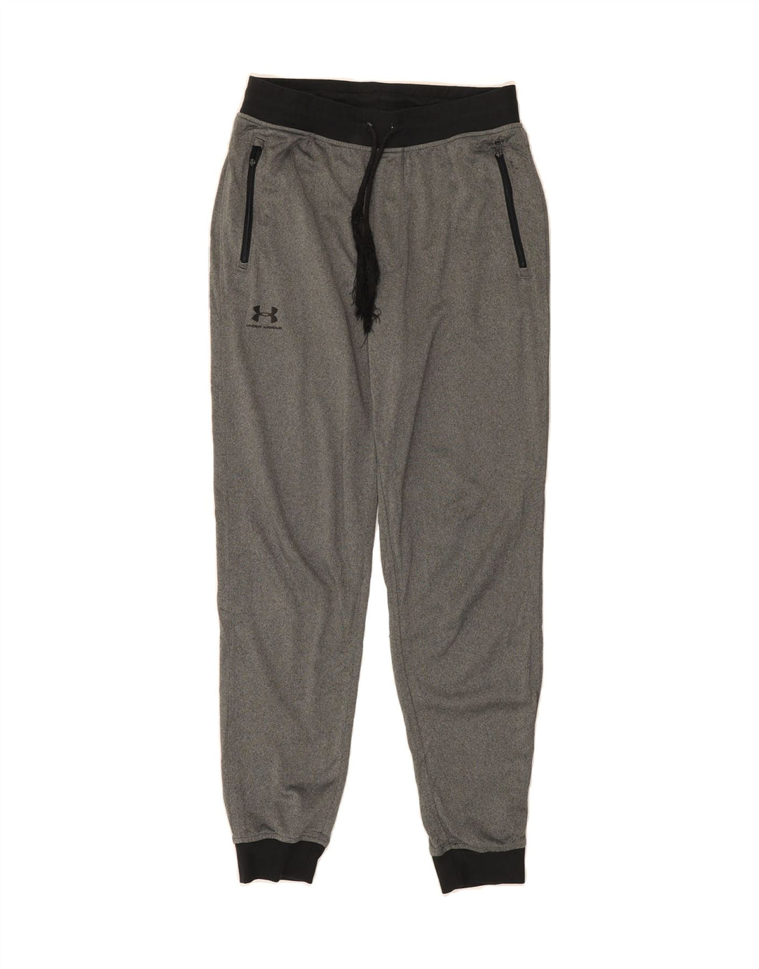 UNDER ARMOUR Womens Tracksuit Trousers Joggers UK 12 Medium Grey Vintage Under Armour and Second-Hand Under Armour from Messina Hembry 