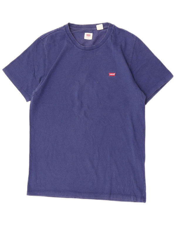 Levi's Mens T-Shirt Top Small Blue
