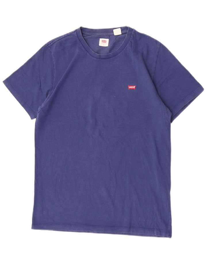 Levi's Mens T-Shirt Top Small Blue