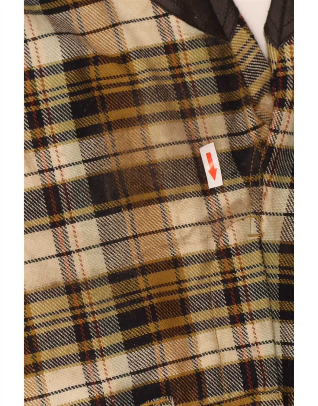 Vintage Womens Capri Riding Trousers IT 42 Medium W32 L19 Beige Plaid