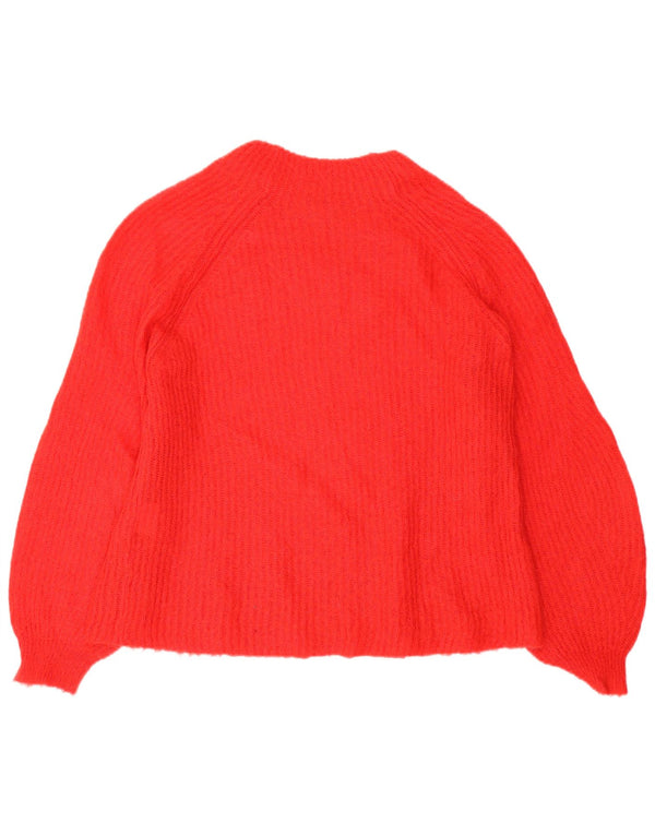 Max & Co. Womens Crew Neck Jumper Sweater UK 16 Large Red