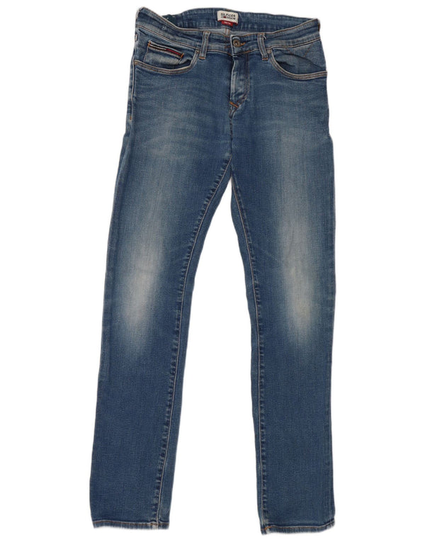 Tommy Hilfiger Mens Slim Jeans W30 L32 Blue Cotton