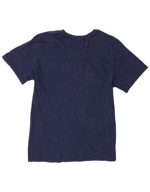 Nike Mens Braves Champions Graphic T-Shirt Top XL Navy Blue Cotton