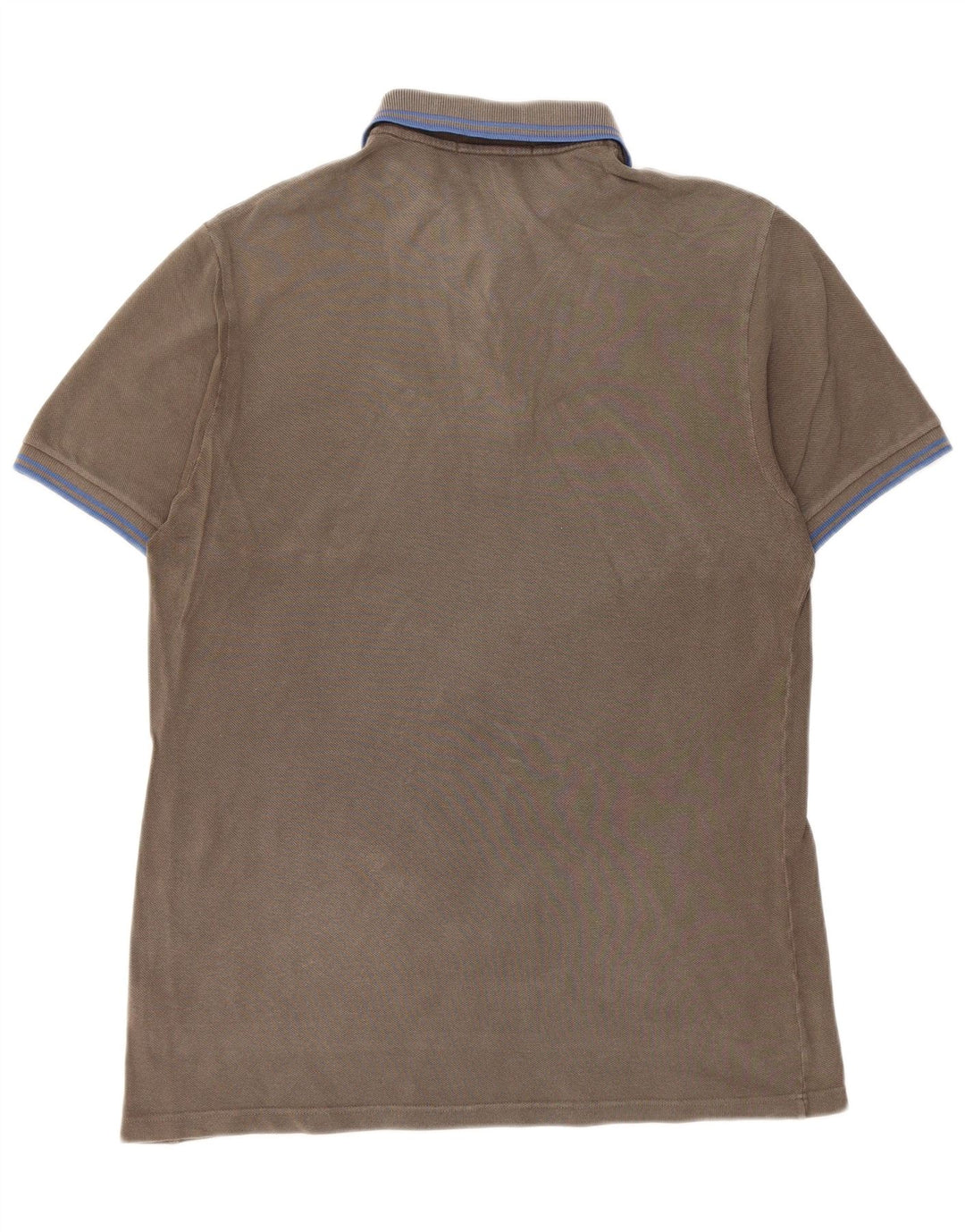 FRED PERRY Mens Polo Shirt Medium Grey Cotton