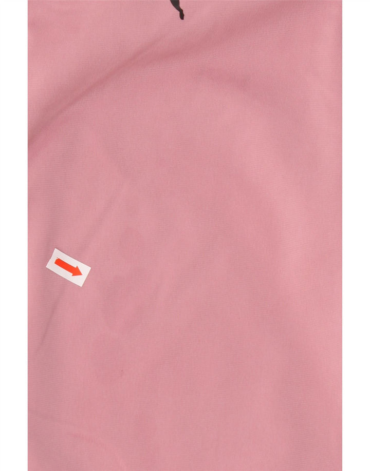 PUMA Womens Tracksuit Top Jacket UK 14 Medium Pink Colourblock Polyester Vintage Puma and Second-Hand Puma from Messina Hembry 