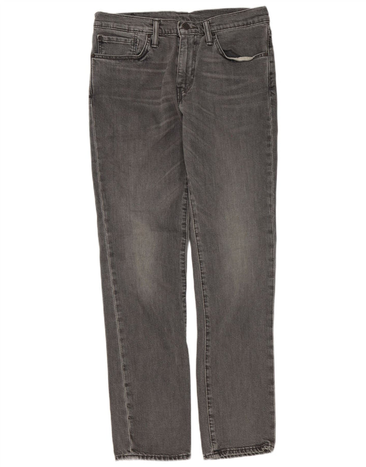Levi's Mens 511 Slim Jeans W32 L32 Grey Cotton