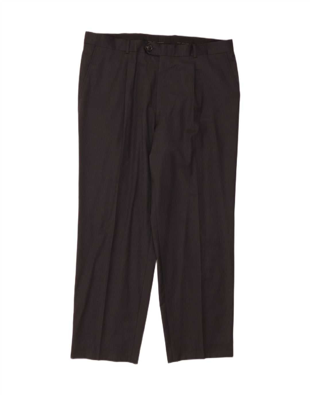 HUGO BOSS Mens Pegged Suit Trousers  W42 L32 Grey Wool Vintage Hugo Boss and Second-Hand Hugo Boss from Messina Hembry 
