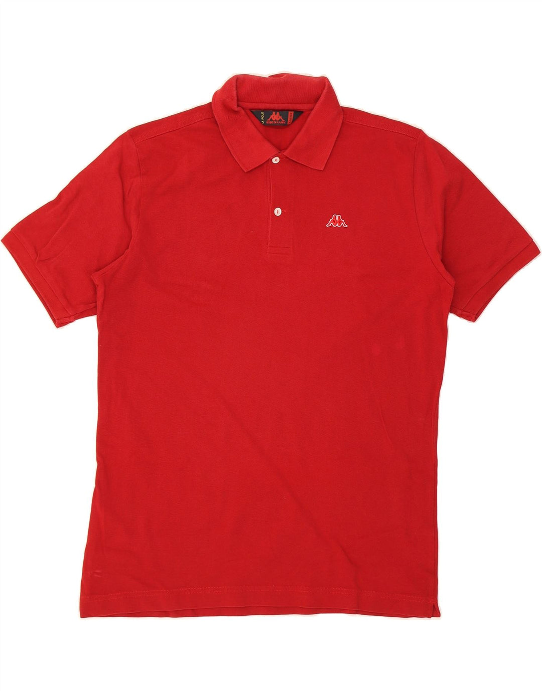 KAPPA Mens Polo Shirt XL Red Cotton Vintage Kappa and Second-Hand Kappa from Messina Hembry 