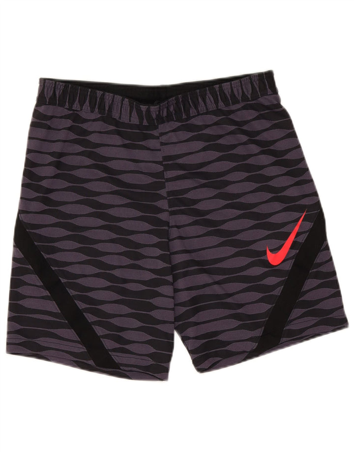 Nike Mens Slim Sport Shorts Medium Purple Geometric Polyester