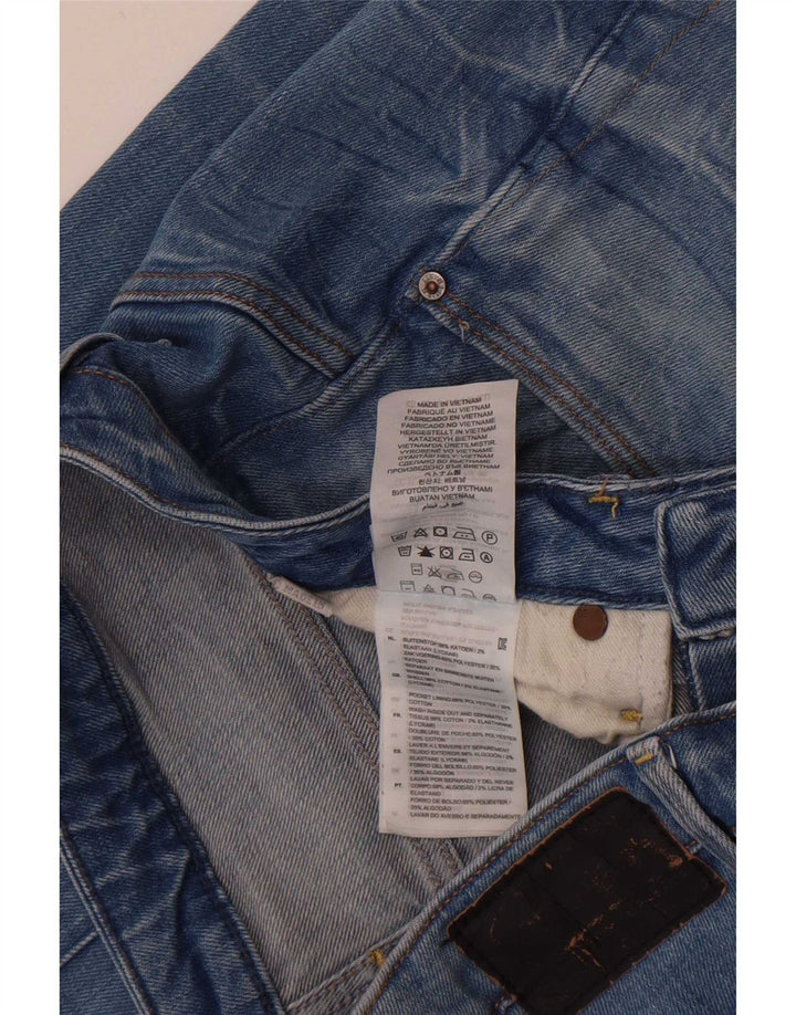 G-Star Womens Arc Slim Jeans W26 L31 Blue Cotton