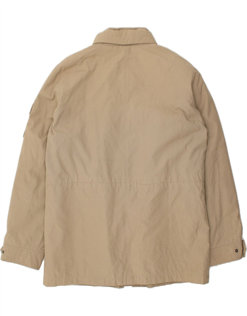 SERGIO TACCHINI Mens Utility Jacket IT 54 2XL Grey Cotton | Vintage Sergio Tacchini | Thrift | Second-Hand Sergio Tacchini | Used Clothing | Messina Hembry 