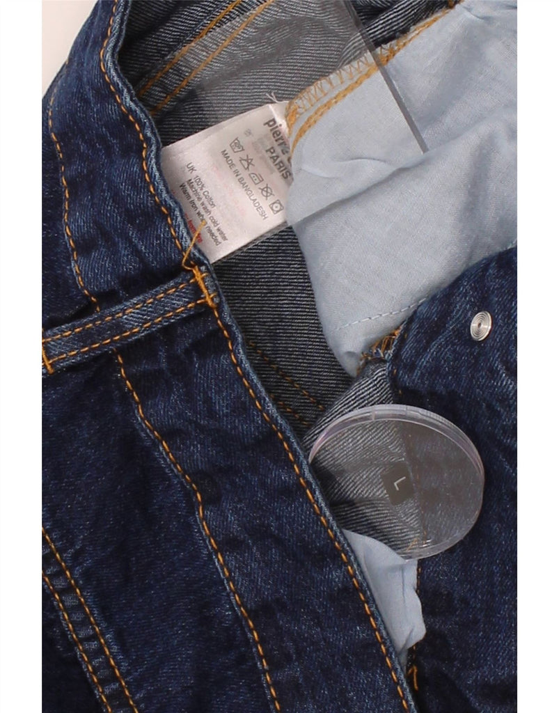PIERRE CARDIN Mens Denim Shorts Large W34  Blue Cotton Vintage Pierre Cardin and Second-Hand Pierre Cardin from Messina Hembry 