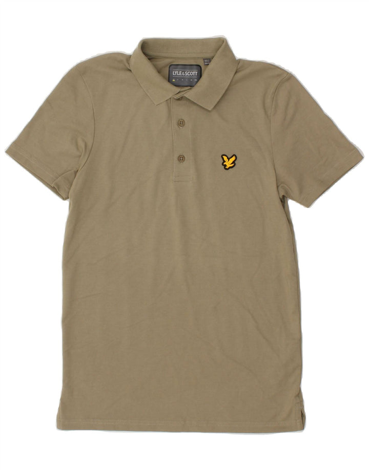 LYLE & SCOTT Mens Polo Shirt XS Grey Cotton Vintage Lyle & Scott and Second-Hand Lyle & Scott from Messina Hembry 
