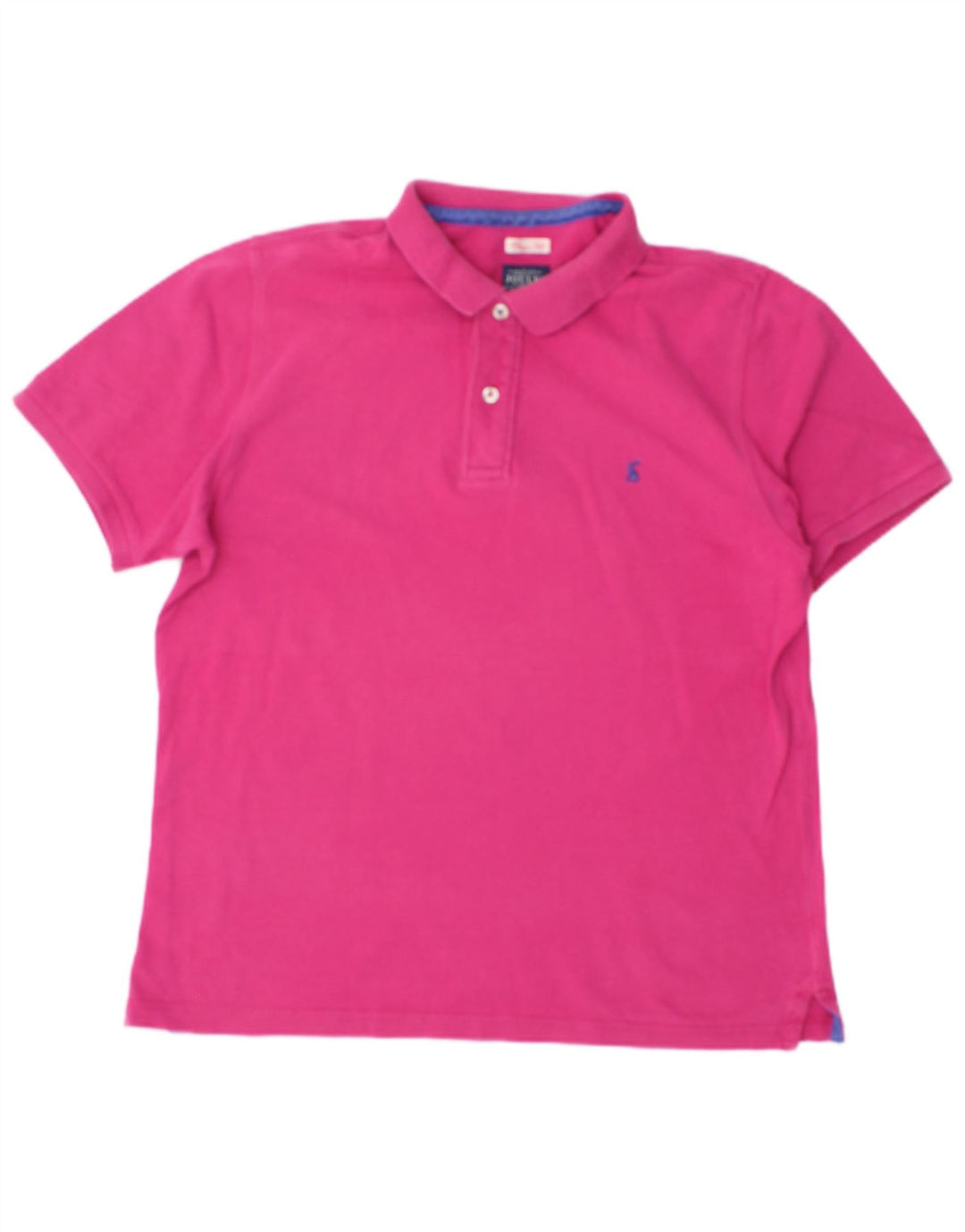 JOULES Mens Classic Fit Polo Shirt Medium Pink Cotton