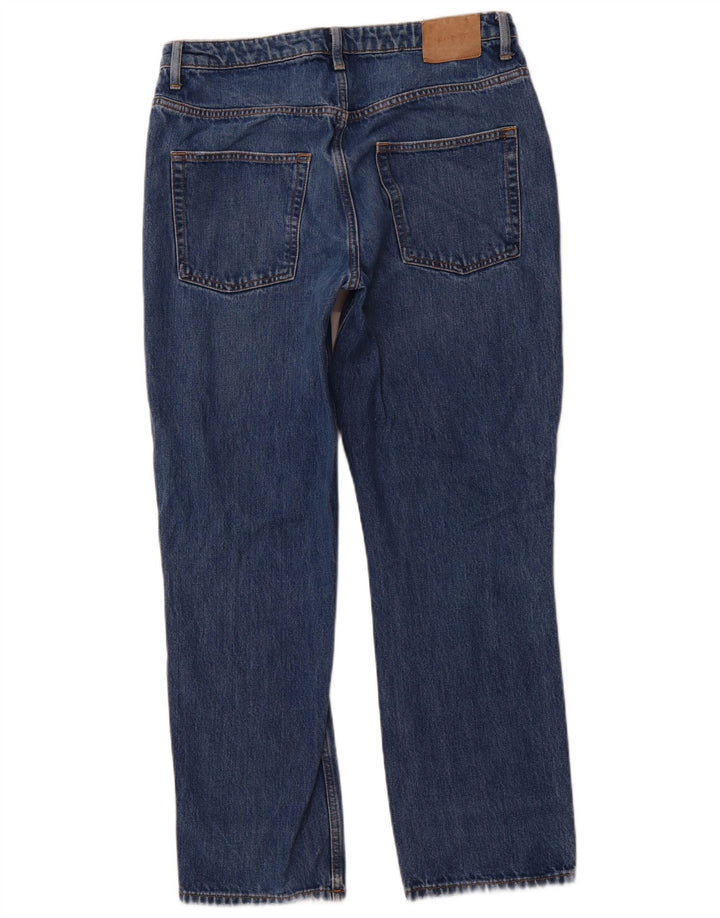 GANT Mens Straight Jeans W34 L29 Blue Cotton