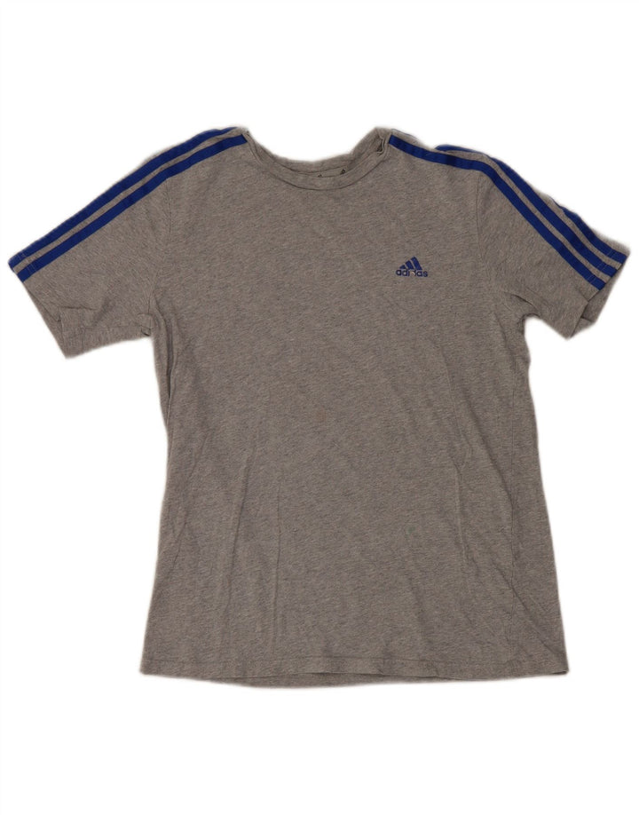 Adidas Boys T-Shirt Top 13-14 Years Grey