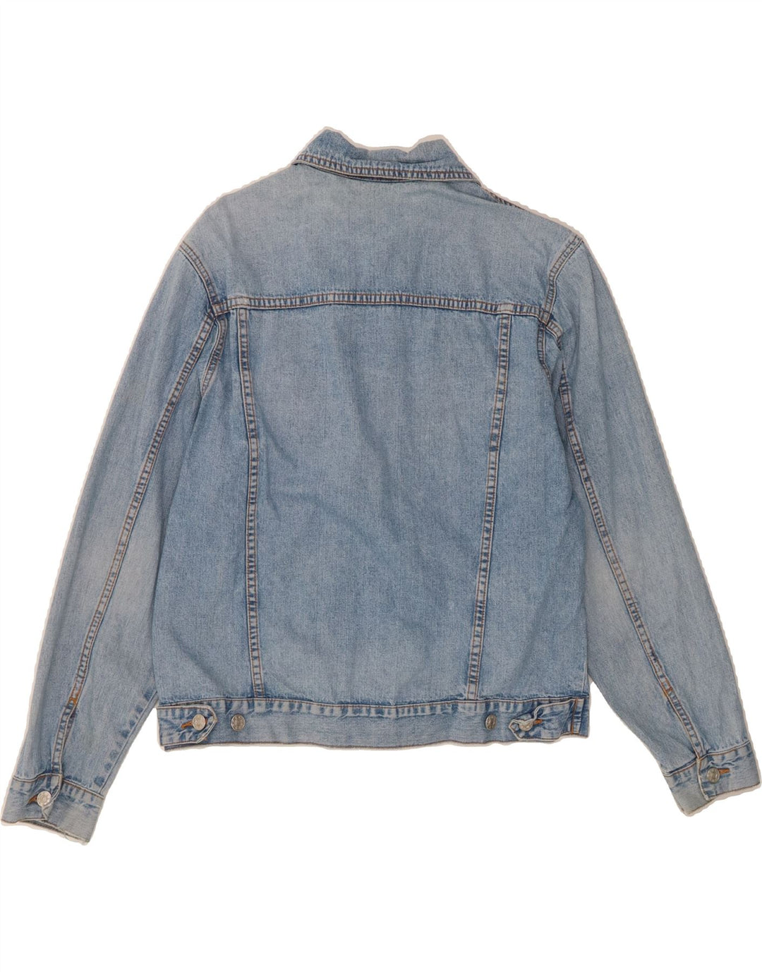 CRAZY WORLD Womens Denim Jacket IT 42 Medium Blue Cotton Vintage Crazy World and Second-Hand Crazy World from Messina Hembry 